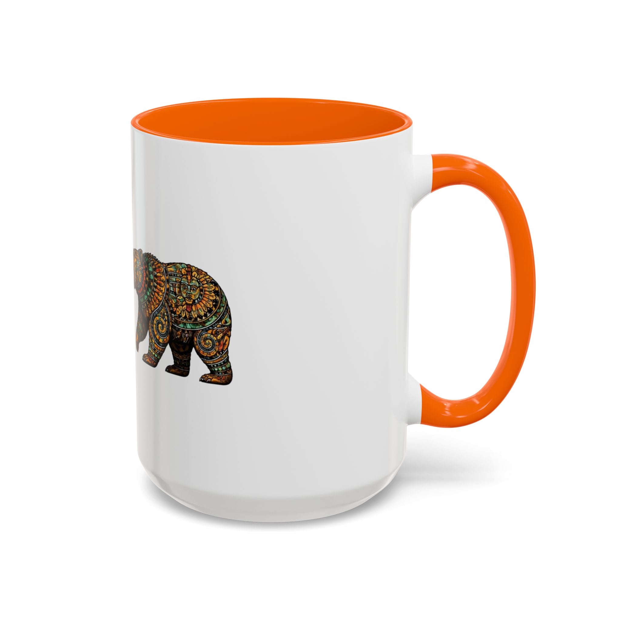 Aztec Bear Accent Coffee Mug – Jumbo 15oz