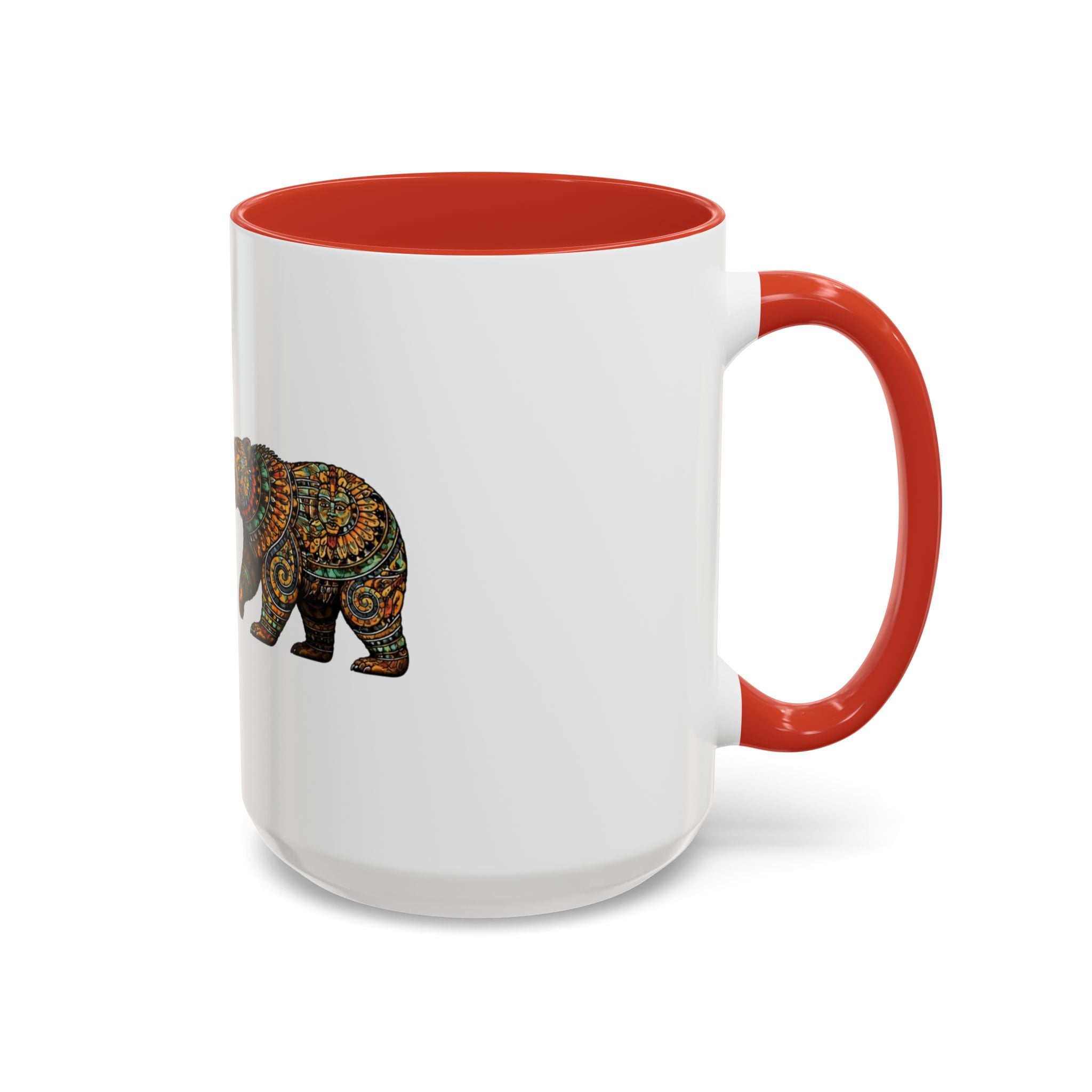 Aztec Bear Accent Coffee Mug – Jumbo 15oz