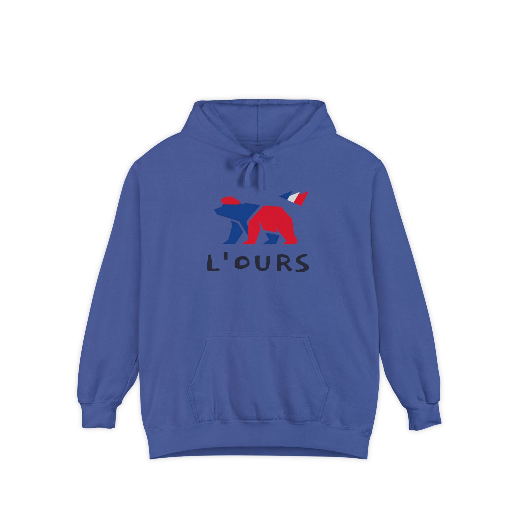 French Bear Premium Hoodie