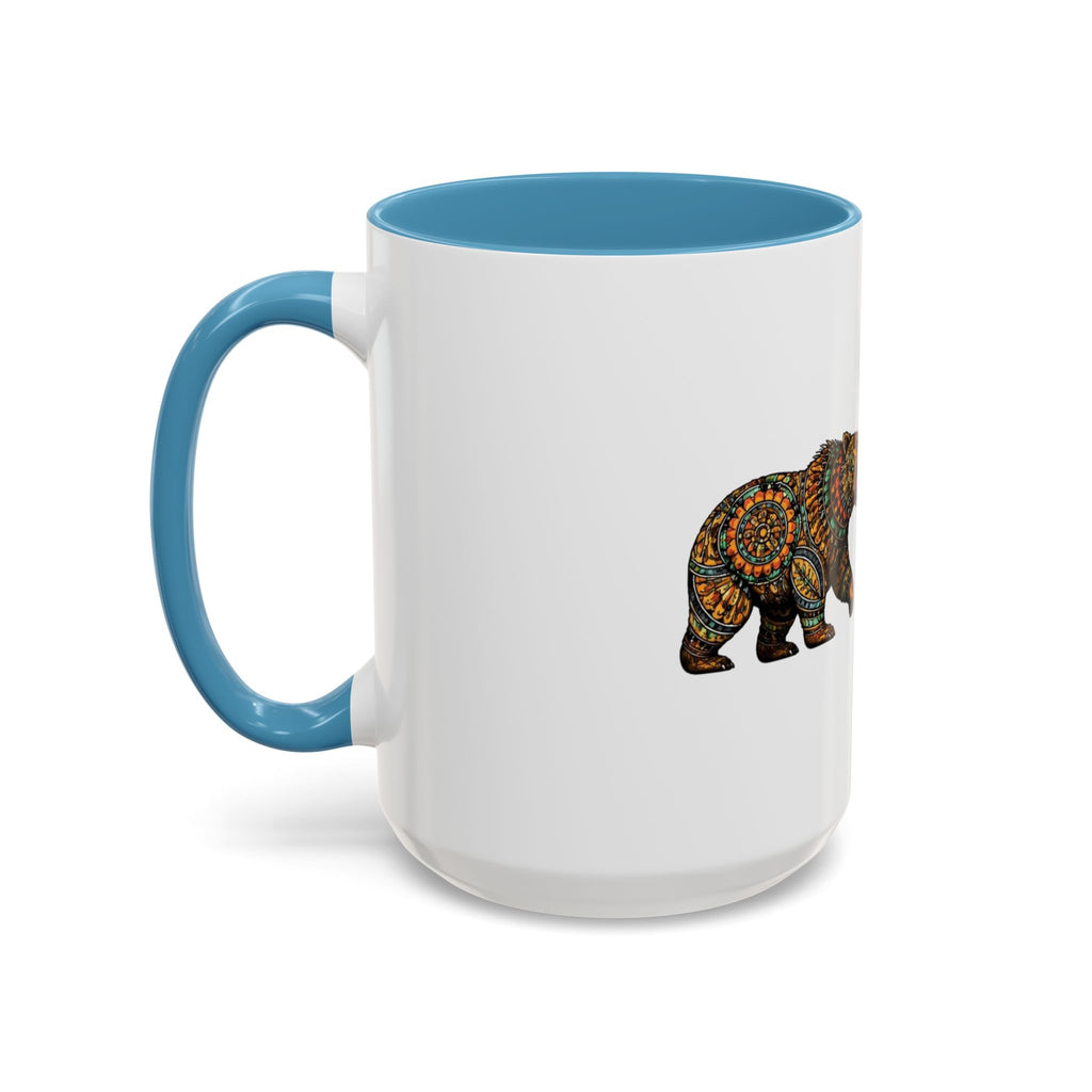 Aztec Bear Accent Coffee Mug – Jumbo 15oz