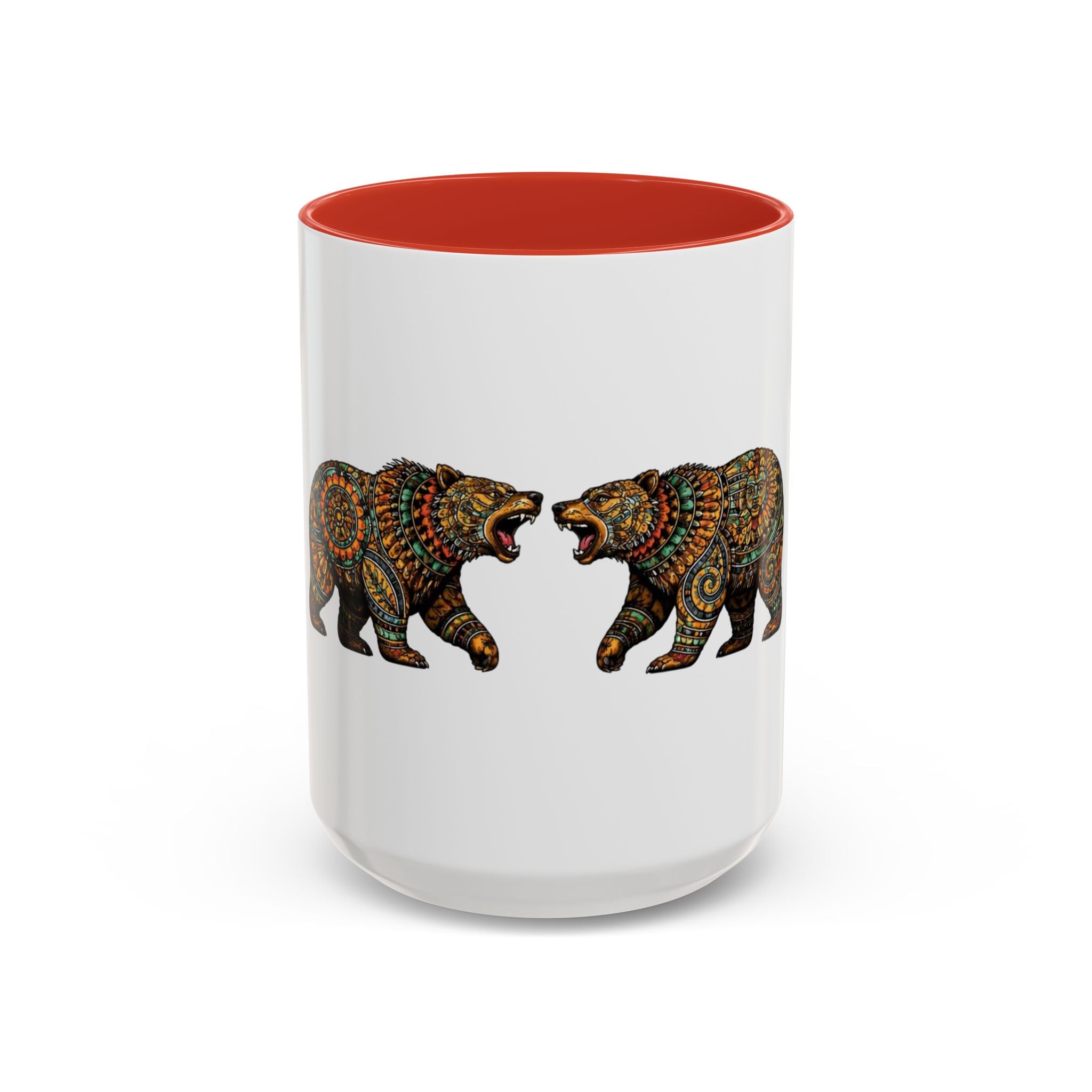 Aztec Bear Accent Coffee Mug – Jumbo 15oz