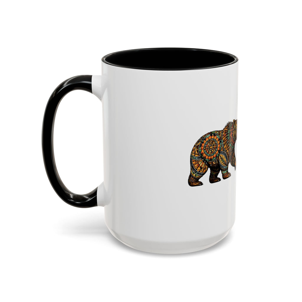 Aztec Bear Accent Coffee Mug – Jumbo 15oz