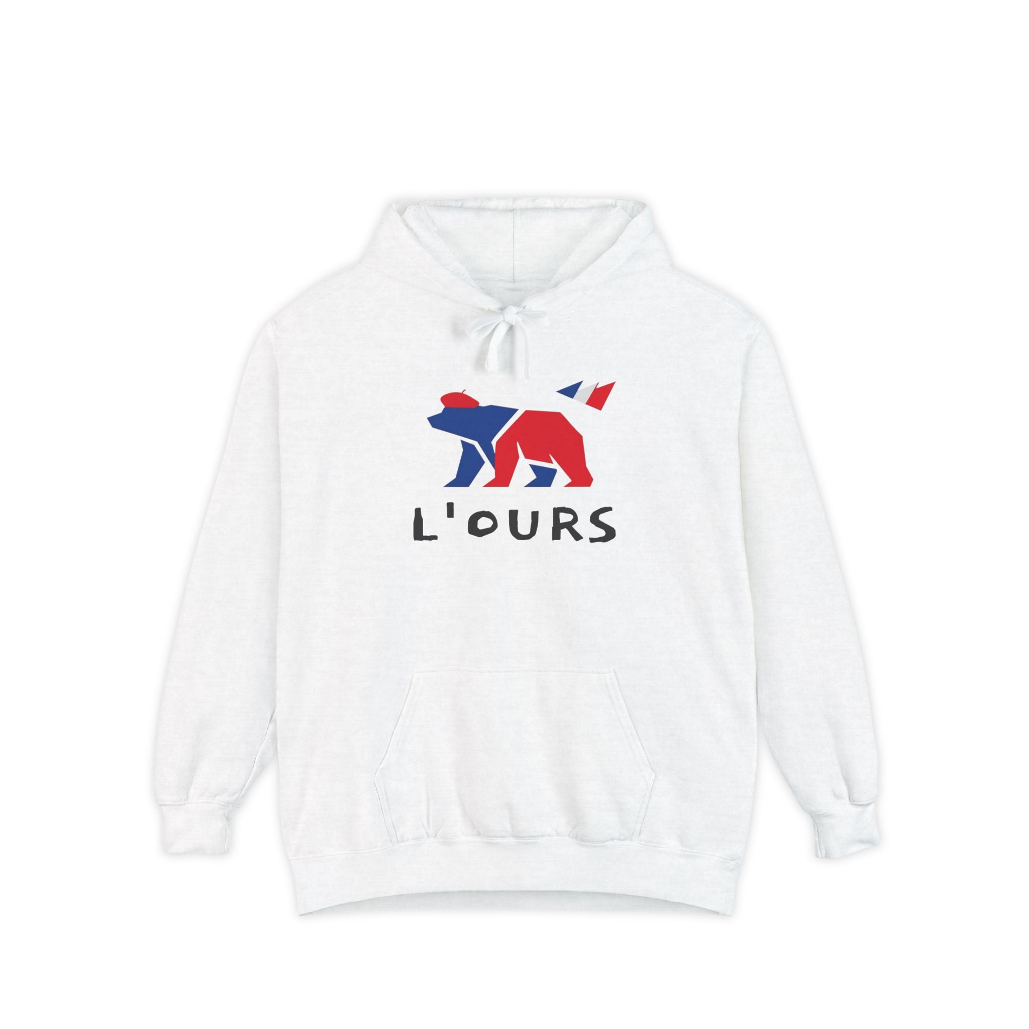 French Bear Premium Hoodie