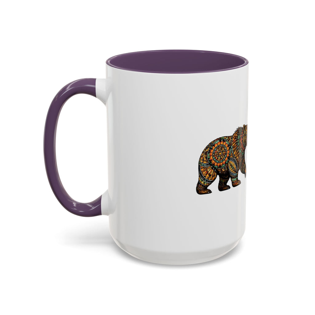 Aztec Bear Accent Coffee Mug – Jumbo 15oz