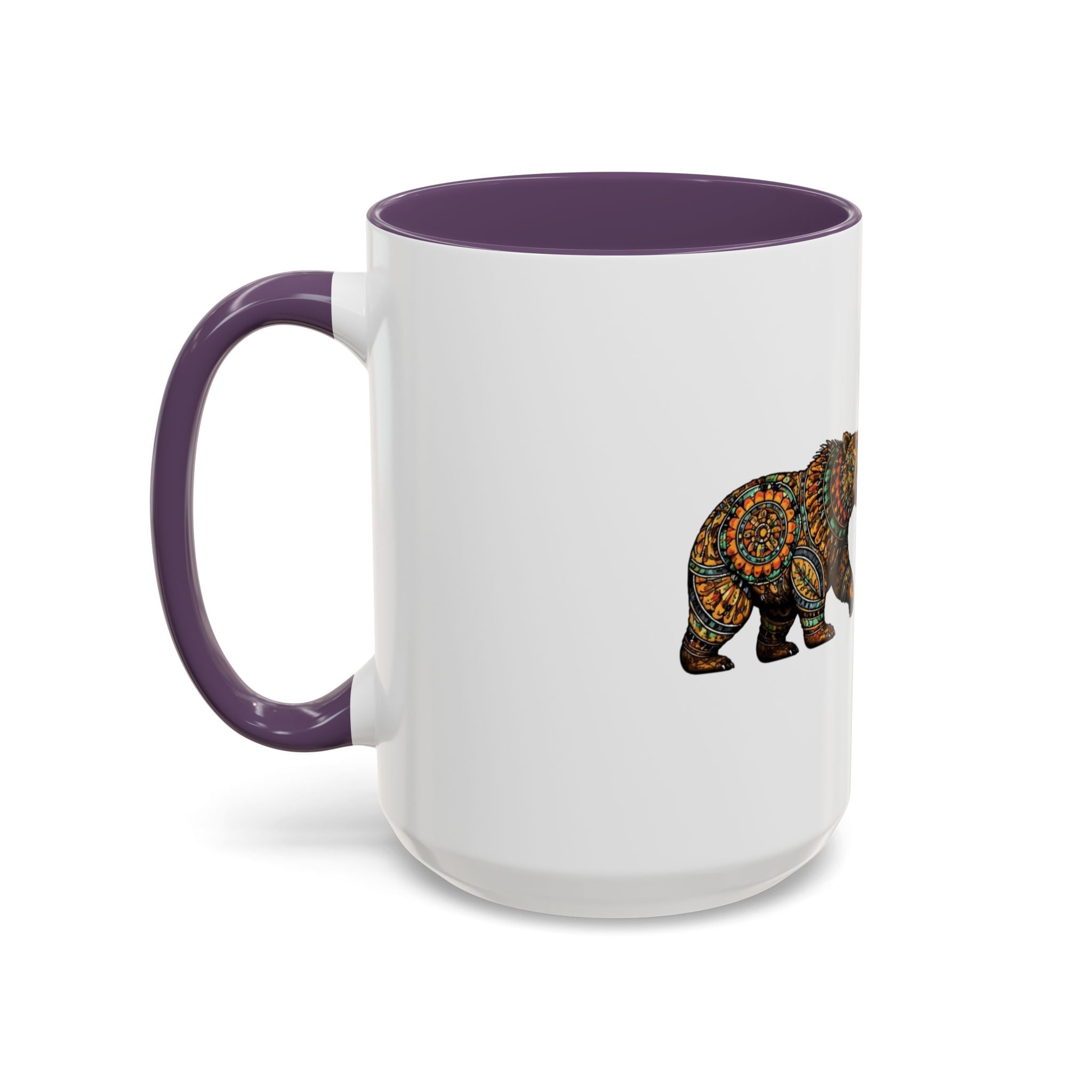 Aztec Bear Accent Coffee Mug – Jumbo 15oz