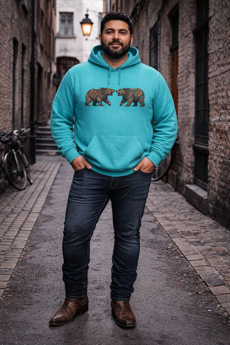 Oso Azteca Premium Hoodie