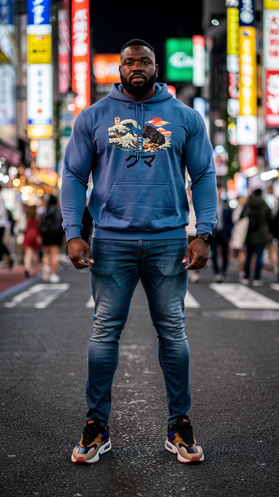 Japanese Bear Premium Hoodie