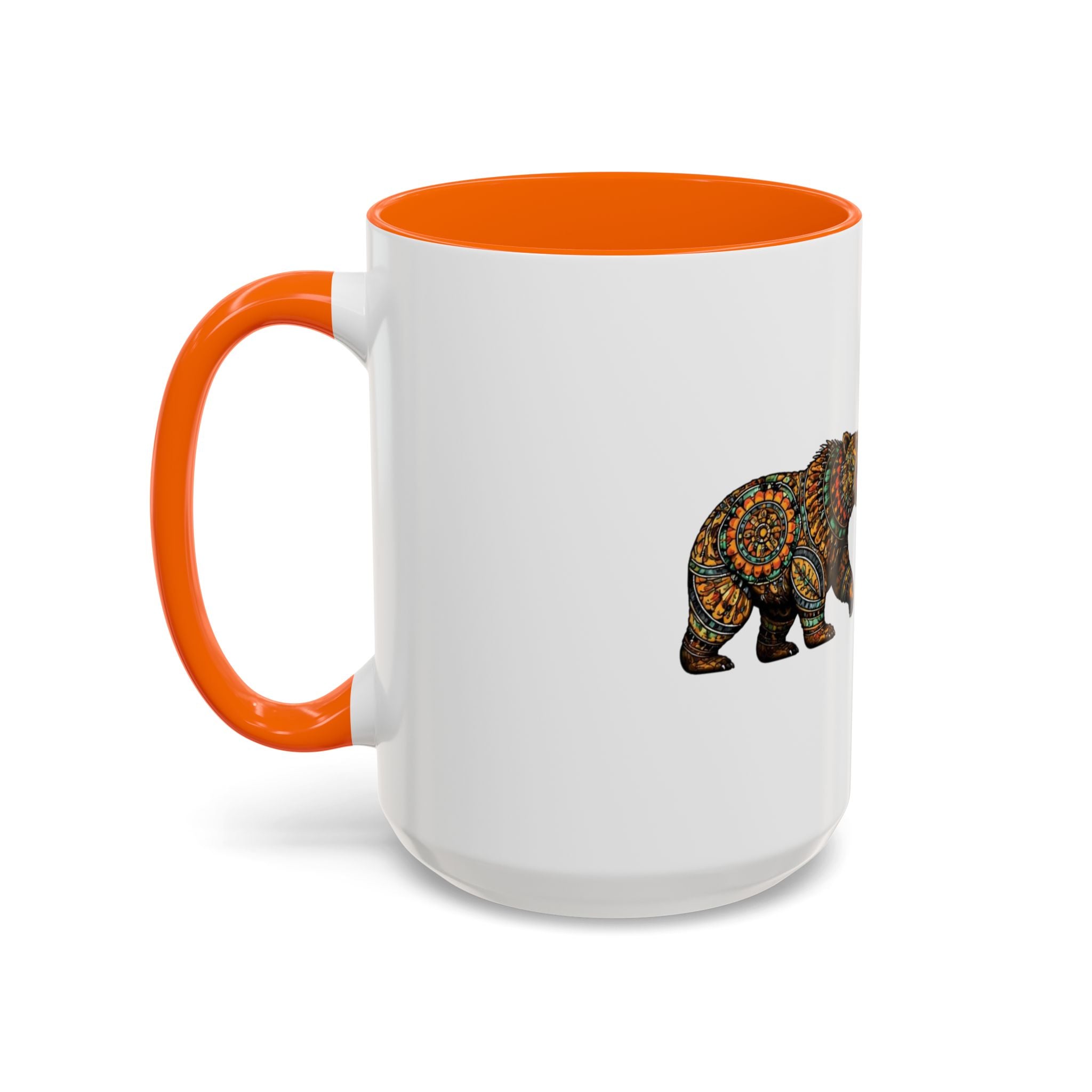 Aztec Bear Accent Coffee Mug – Jumbo 15oz