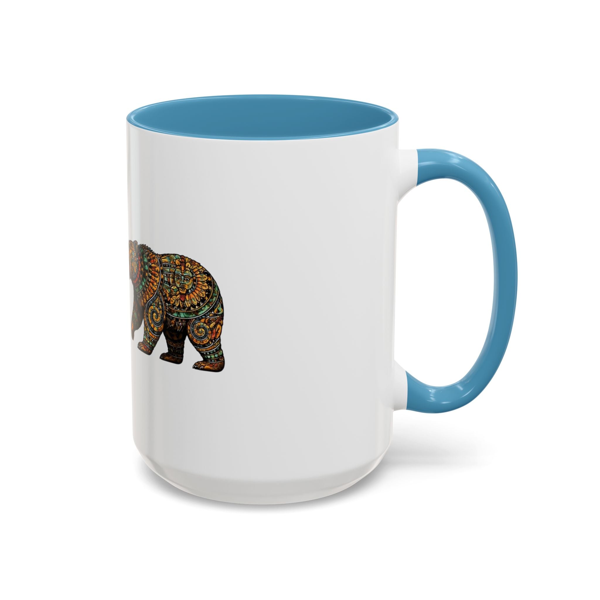 Aztec Bear Accent Coffee Mug – Jumbo 15oz