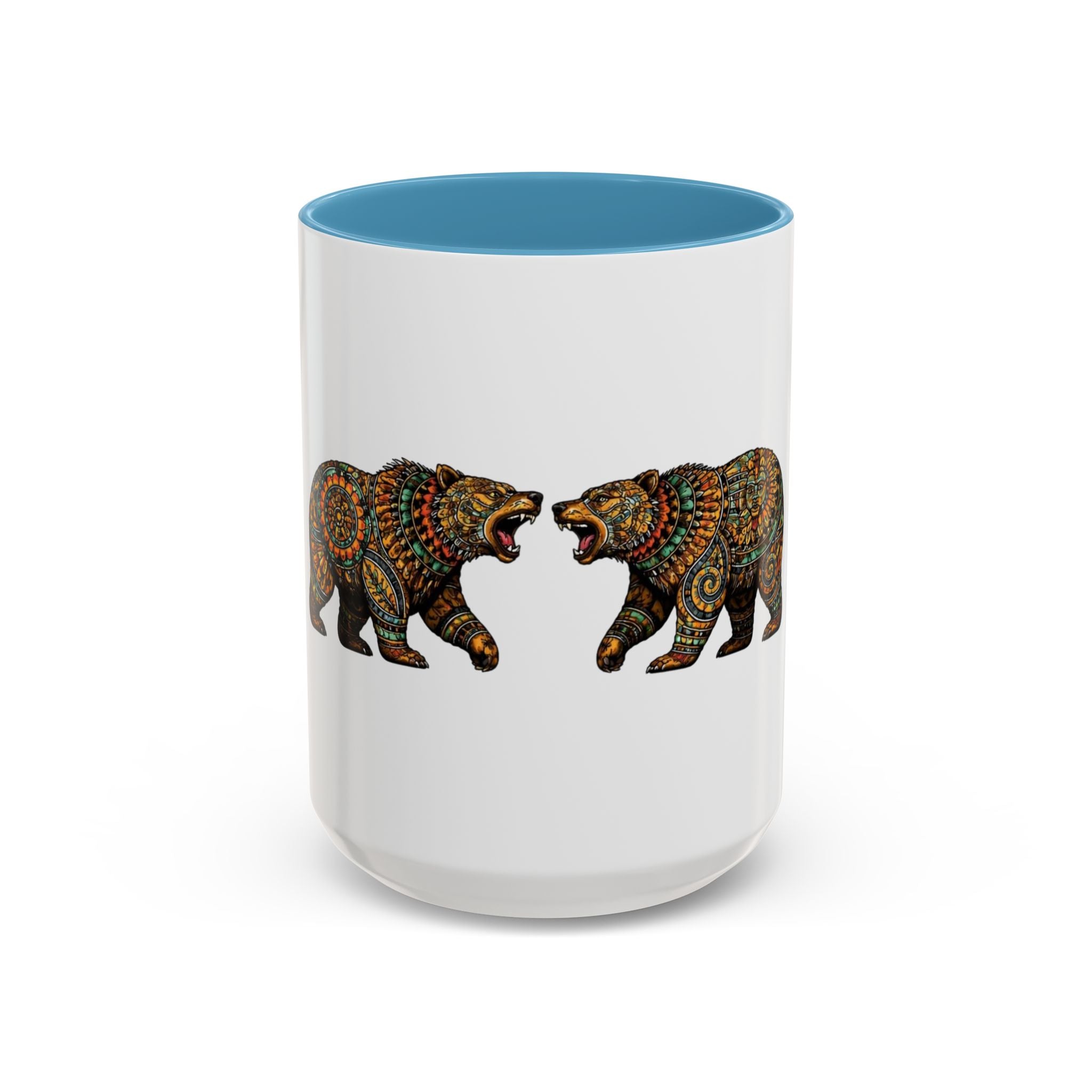 Aztec Bear Accent Coffee Mug – Jumbo 15oz