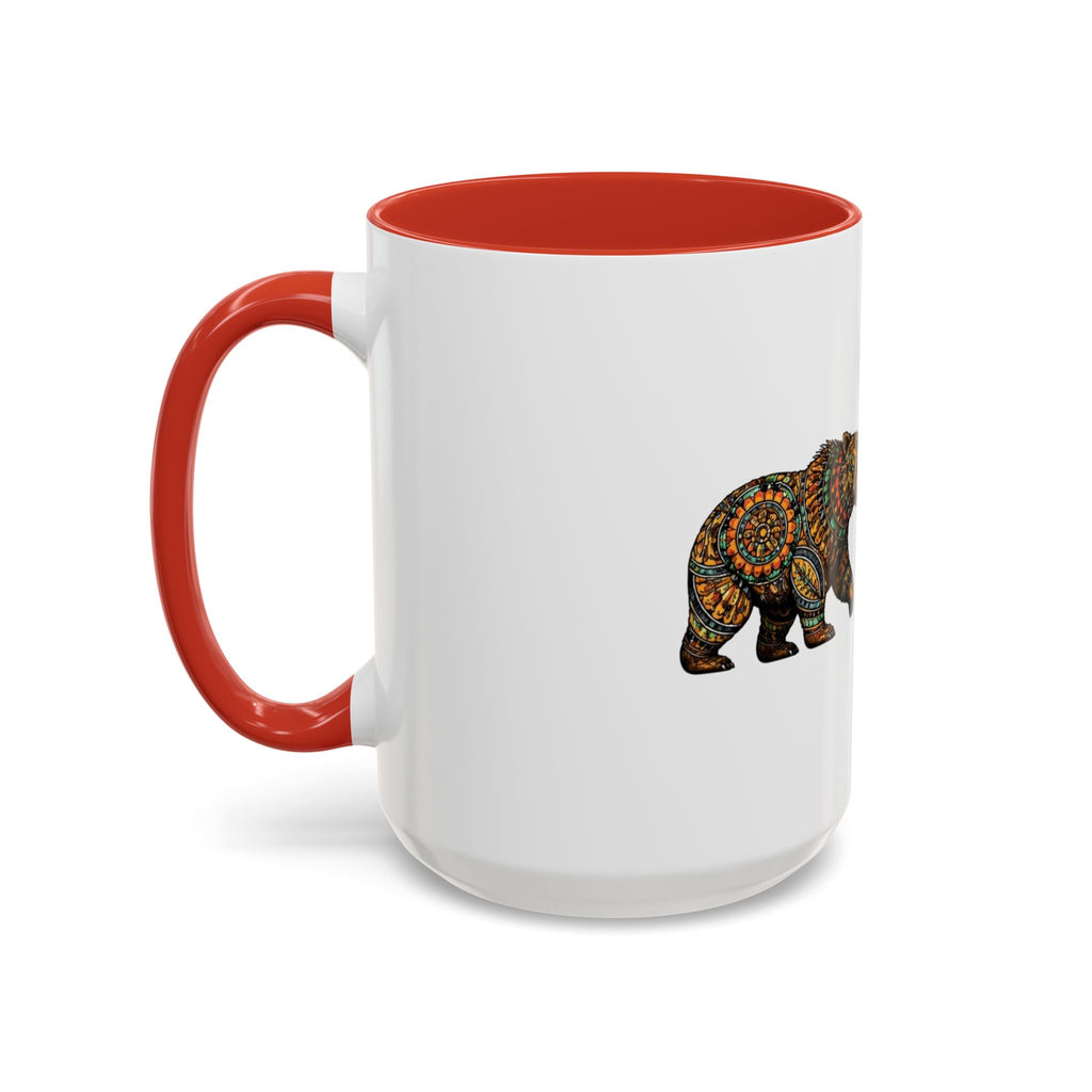 Aztec Bear Accent Coffee Mug – Jumbo 15oz