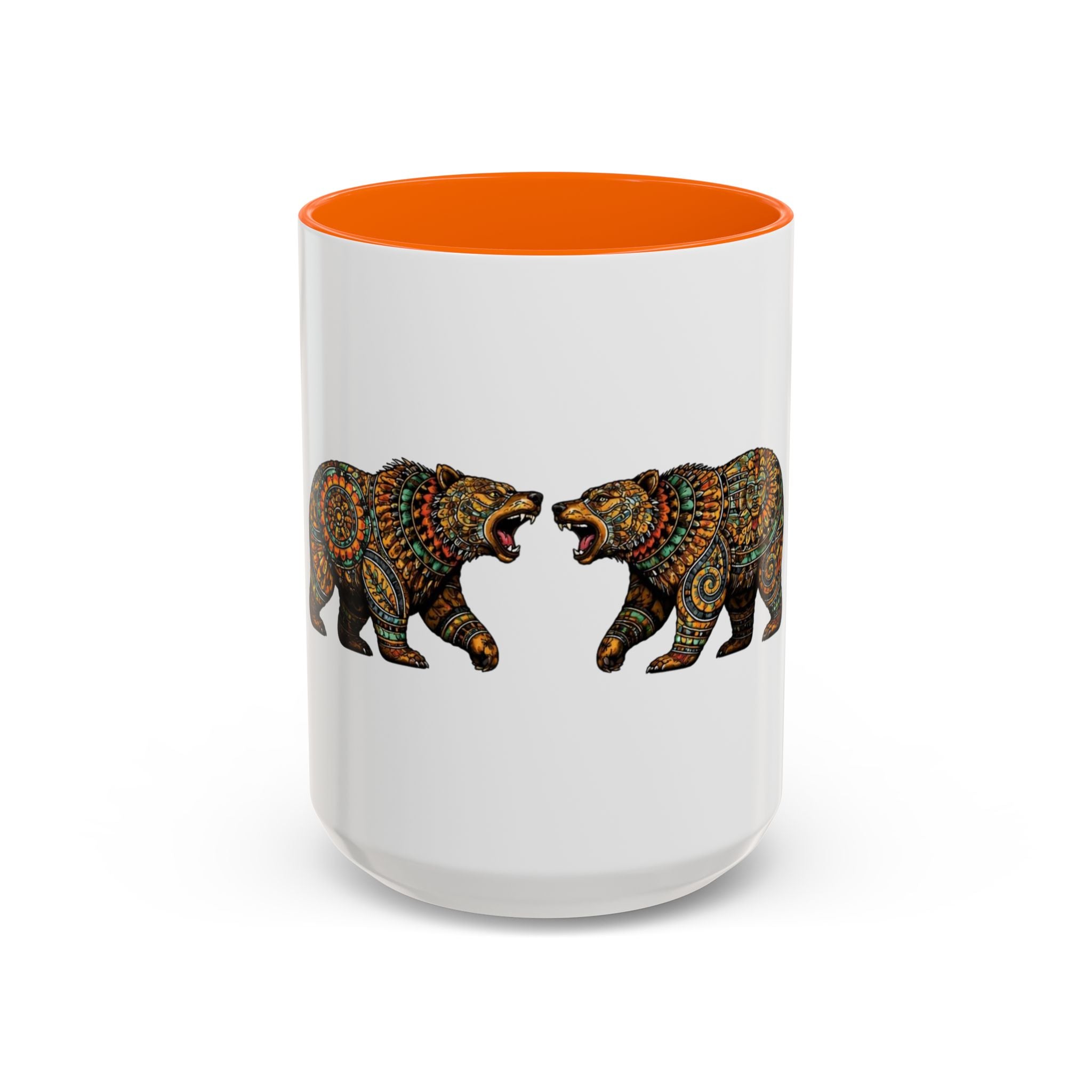 Aztec Bear Accent Coffee Mug – Jumbo 15oz